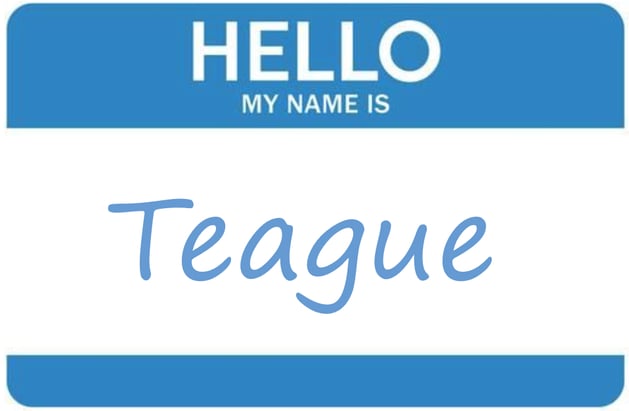 Teague Name Tag